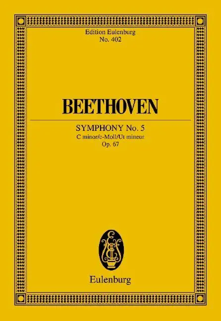 Cover: 9783795766184 | Sinfonie Nr. 5 c-Moll | op. 67. Orchester. Studienpartitur. | Clarke
